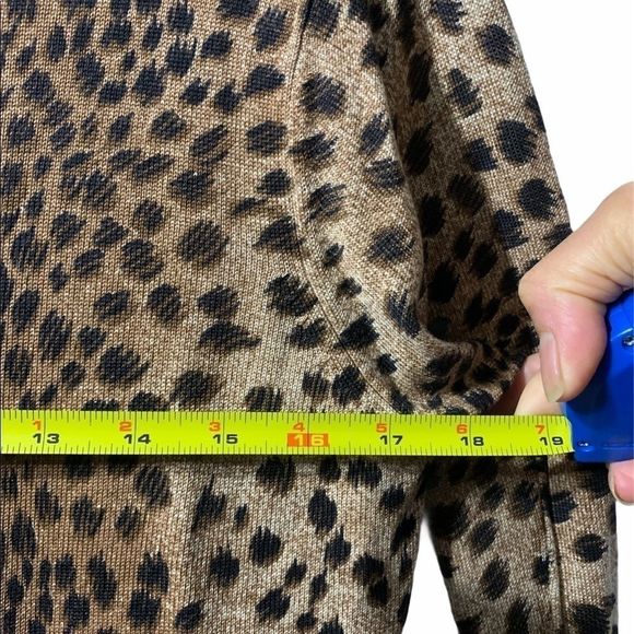 August Silk Animal Print Sweater - Picture 4 of 6